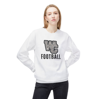 Adult Unisex Vintage Distressed Westerville Central Football Graphic Soft Style Sweatshirt