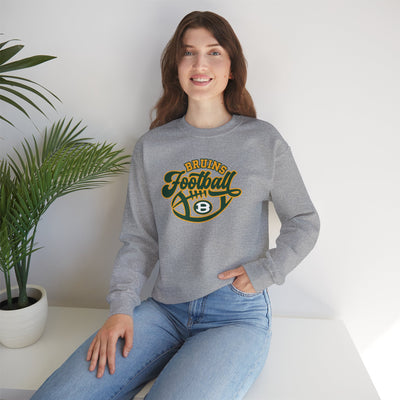 Adult Unisex Bruin Script Football Graphic Sweatshirt