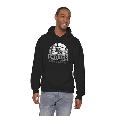 Adult UnisexNew Albany Eagles Spike it Graphic Hoodie