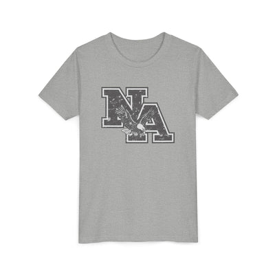 Youth Distressed Vintage Logo Graphic Short Sleeve Soft Tee