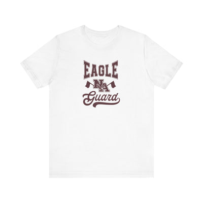 Adult Unisex Classic Varsity Eagle Guard Graphic Short Sleeve Soft Tee