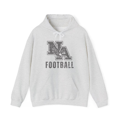 Adult Unisex New Albany Tonal Football Logo Graphic Hoodie