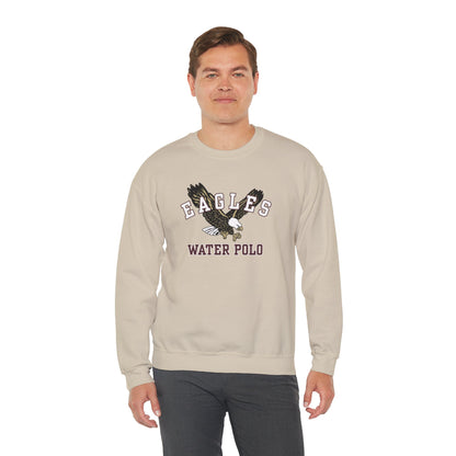 Adult Unisex Flying  Water Polo Eagle Graphic Sweatshirt