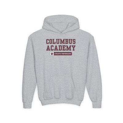 Youth Columbus Academy Athletic Performance Graphic Hoodie