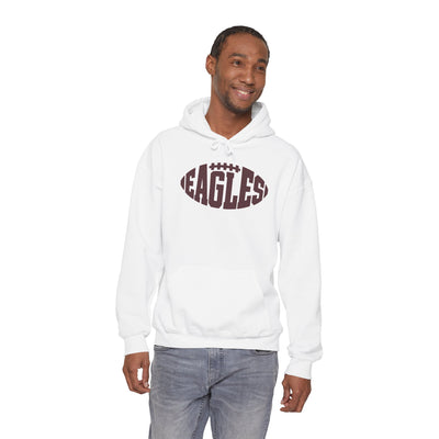 Adult Unisex New Albany Football Eagle Ball Graphic Hoodie