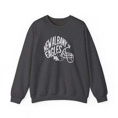 Adult Unisex New Albany Vintage Vibes Football Helmet Graphic Sweatshirt