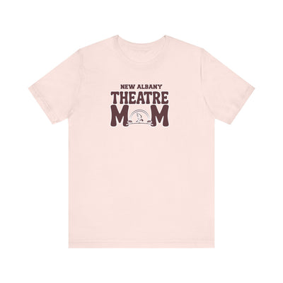 Adult Unisex New Albany Theatre Mom Graphic Short Sleeve Soft Tee