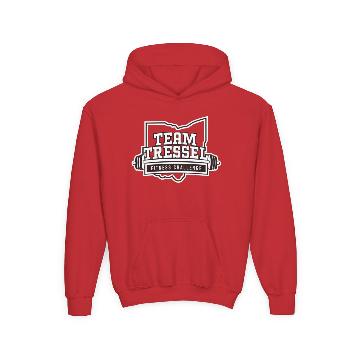 Youth Team Tressel Fitness Challenge Graphic Hoodie