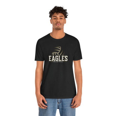 Adult Unisex New Albany Velocity Volleyball Graphic Short Sleeve Soft Tee