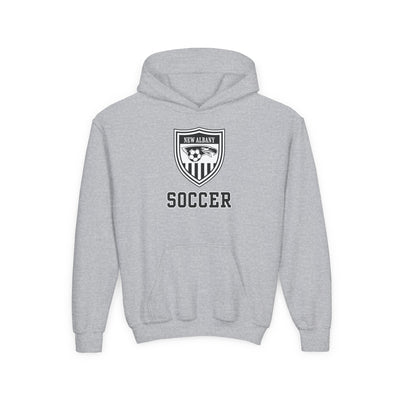 Youth New Albany Youth Soccer League Crest Graphic Hoodie