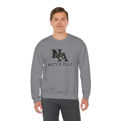 Adult Unisex New Albany Water Polo Classic Black Logo Graphic Sweatshirt