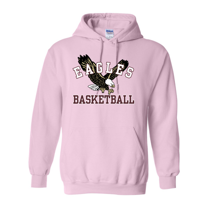 Adult Unisex Flying Eagle Basketball Graphic Hoodie