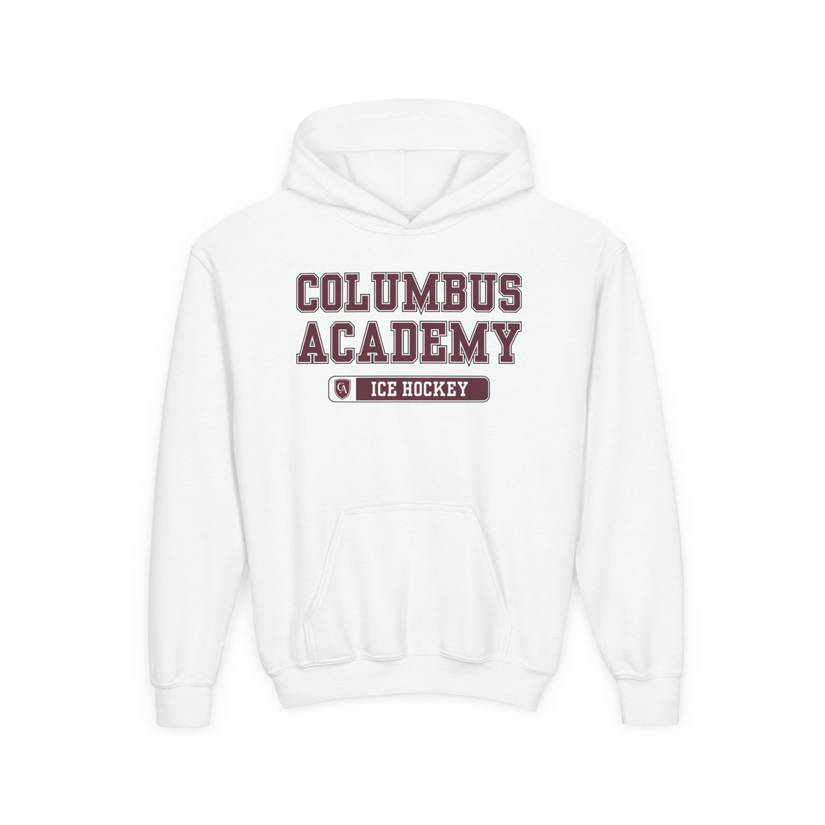 Youth Columbus Academy Ice Hockey Graphic Hoodie