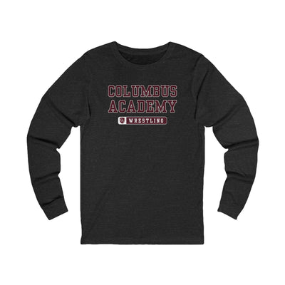 Adult Unisex Columbus Academy Wrestling Graphic Long Sleeve Bella + Canvas Soft Tee