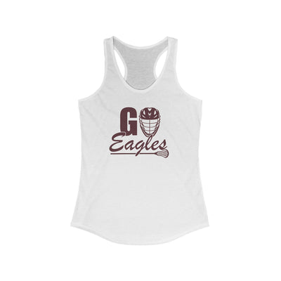 Women's Go Eagles Lacrosse Racerback Tank