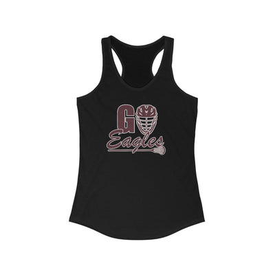 Women's Go Eagles Lacrosse Racerback Tank