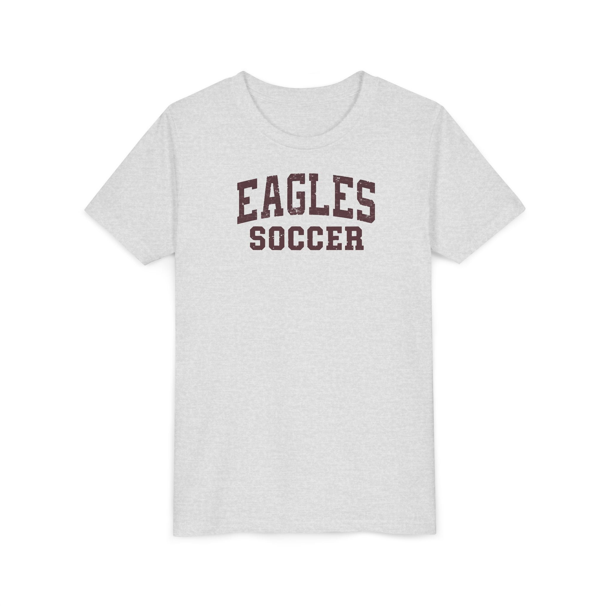 Youth New Albany Eagles Soccer Vintage Distressed Graphic Short Sleeve Bella + Canvas Soft Tee