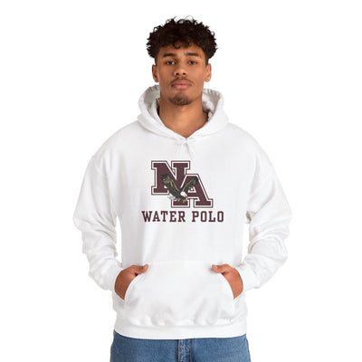 Adult Unisex New Albany  Water Polo Classic Maroon Logo Graphic Hoodie