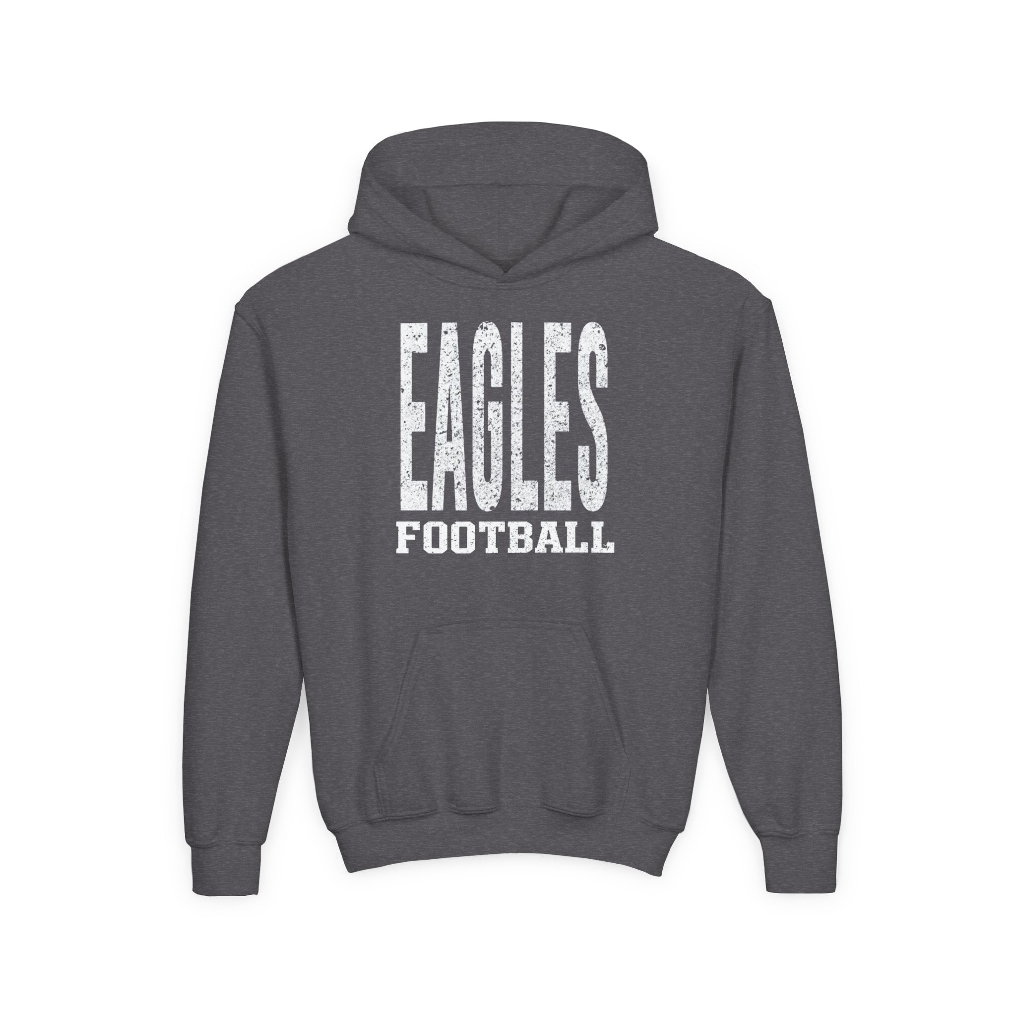 Youth New Albany Football Distressed Enlarged Graphic Hoodie
