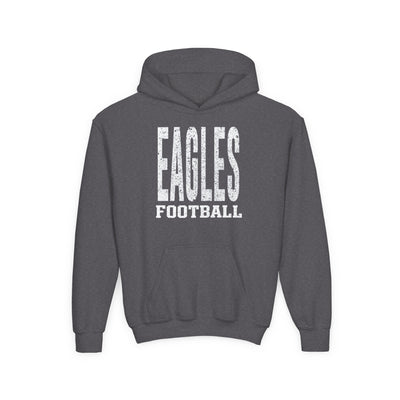 Youth New Albany Football Distressed Enlarged Graphic Hoodie
