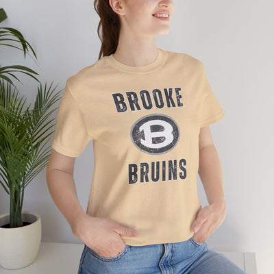 Adult Unisex Brooke Bruins Vintage Distressed Graphic Short Sleeve Soft Tee