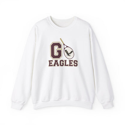 Adult Unisex Go Eagles Tennis Graphic Sweatshirt - New Albany Eagles