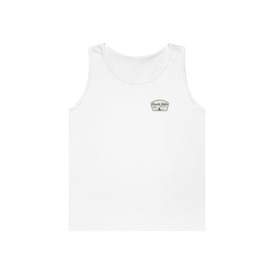 Adult Unisex South Hills Swim Club Home of the Sharks Graphic Tank