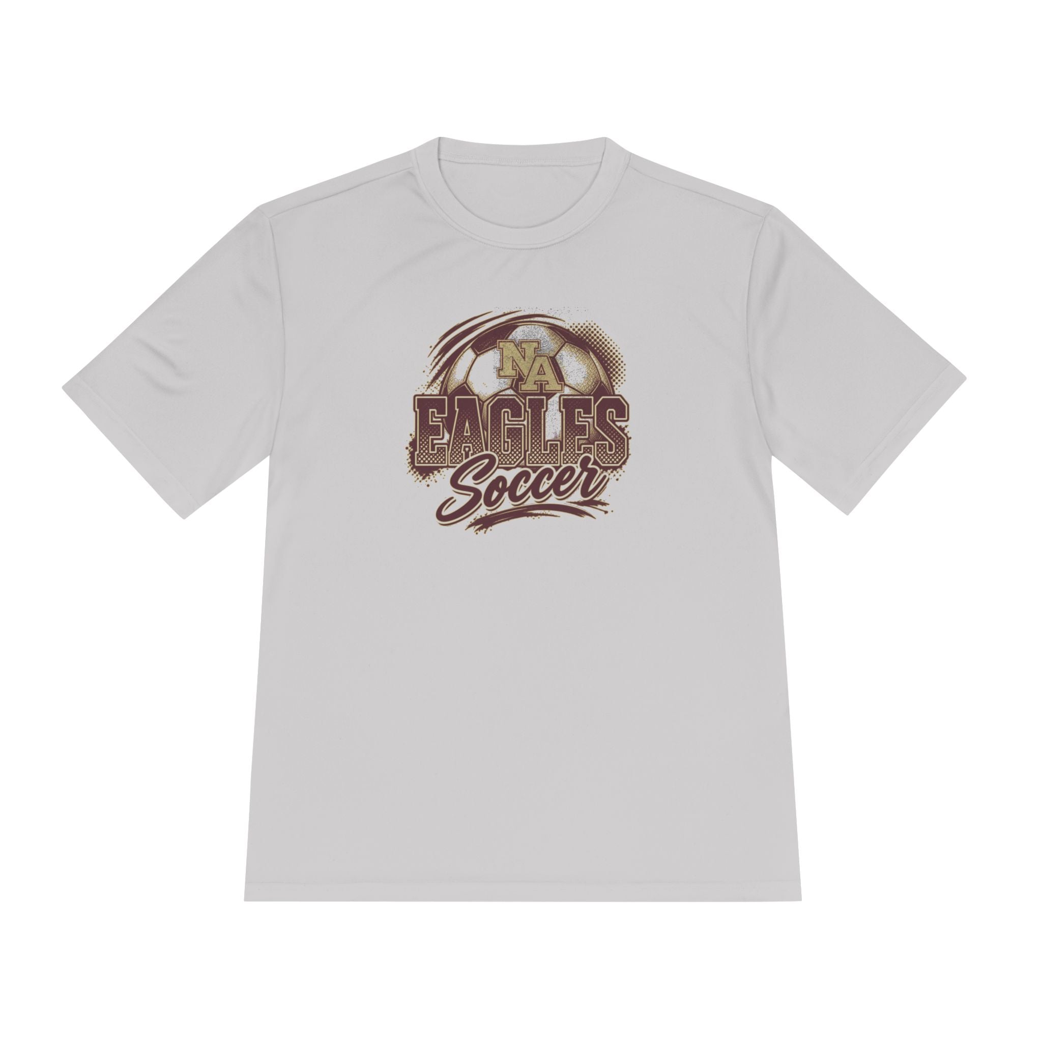 Adult Unisex New Albany Eagles Ombre Soccer Graphic Sport-Tek Competitor Performance Tee