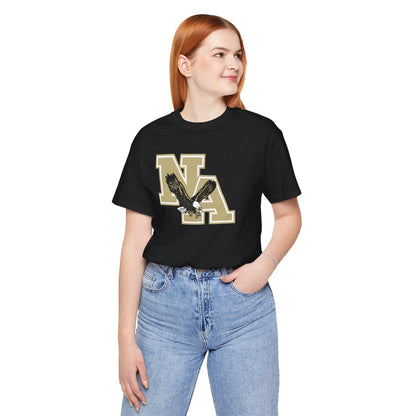 Adult Unisex Classic Gold Logo Short Sleeve Soft Tee