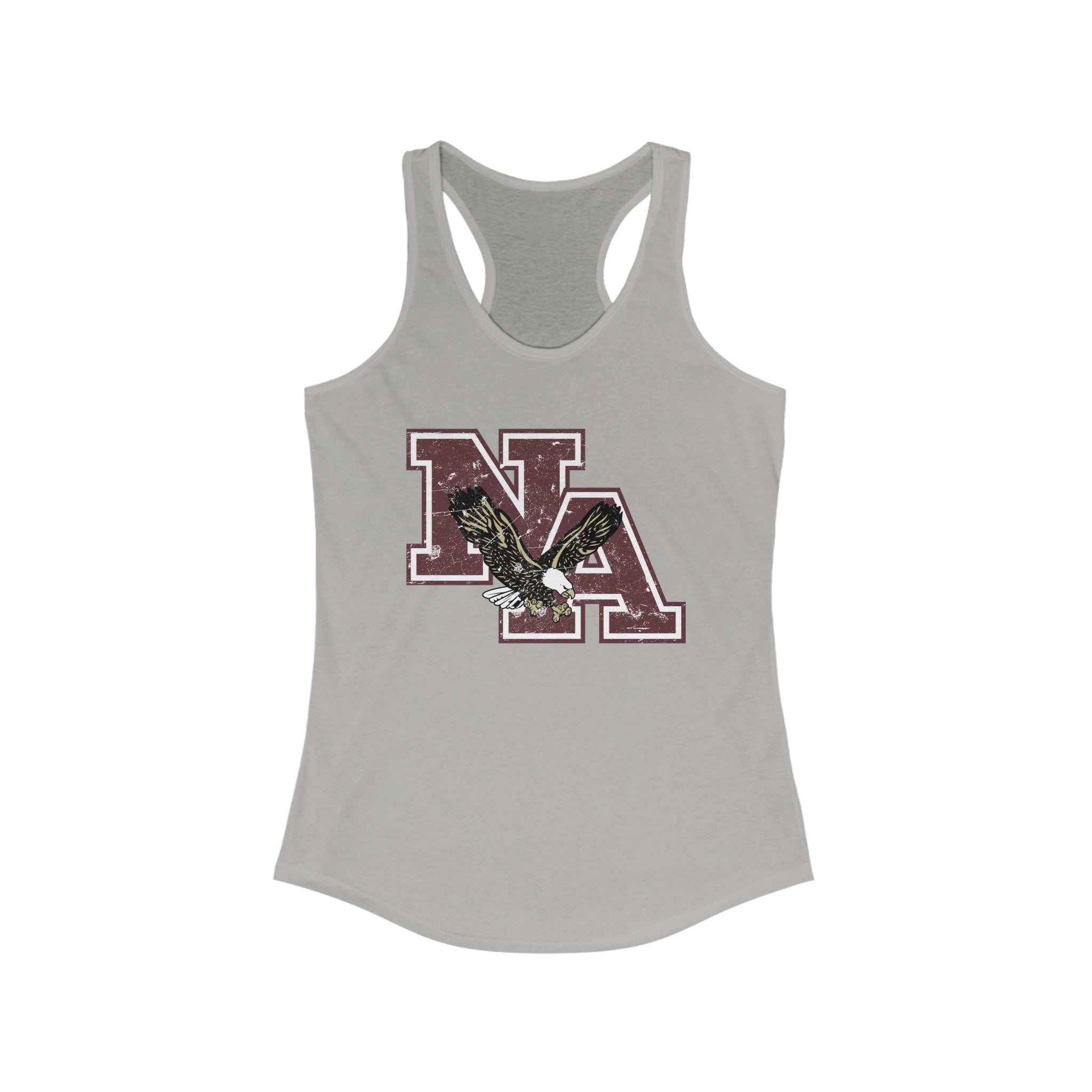 Women's Vintage Distressed Logo Racerback Tank