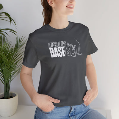 Adult Unisex Bishops Hardball Graphic Short Sleeve Soft Tee