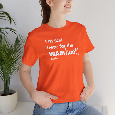 Adult Unisex WAMhootGraphic Short Sleeve Soft Tee - Akhia