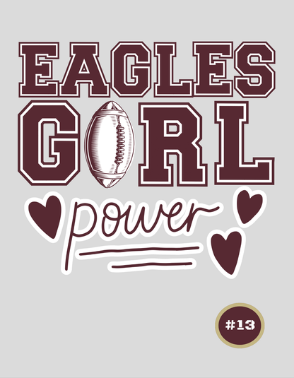 Adult Unisex Choose your Graphic Hoodie with Customized Back - New Albany Flag Football