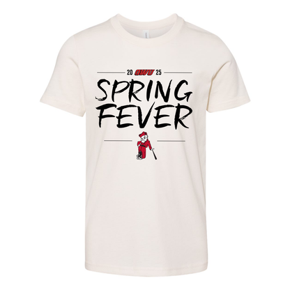 Youth OWU Spring Fever Baseball Graphic Short Sleeve Soft Tee - Ohio Wesleyan University