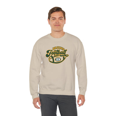 Adult Unisex Bruin Script Football Graphic Sweatshirt