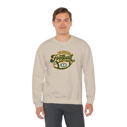 Adult Unisex Bruin Script Football Graphic Sweatshirt