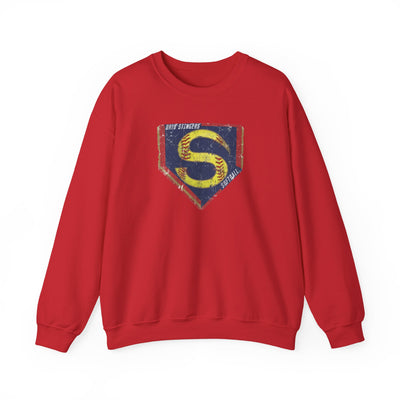 Adult Unisex Stingers Softball Distressed Logo Graphic Sweatshirt
