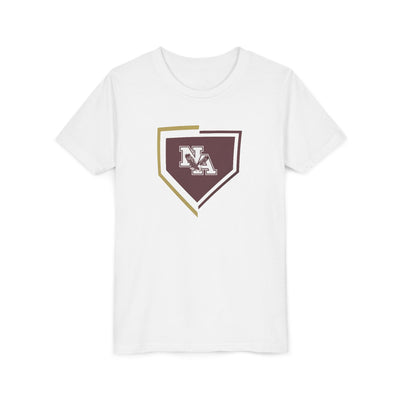 Youth New Albany Home Run Hype Graphic Short Sleeve Soft Tee