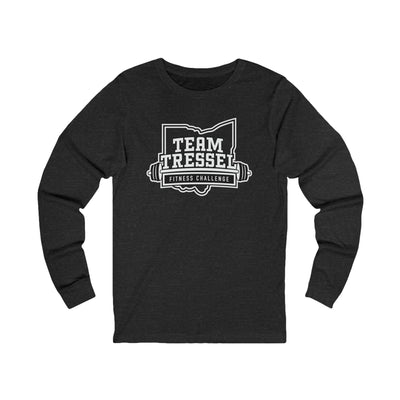 Adult Unisex Team Tressel Fitness Challenge Graphic Long Sleeve Bella + Canvas Soft Tee