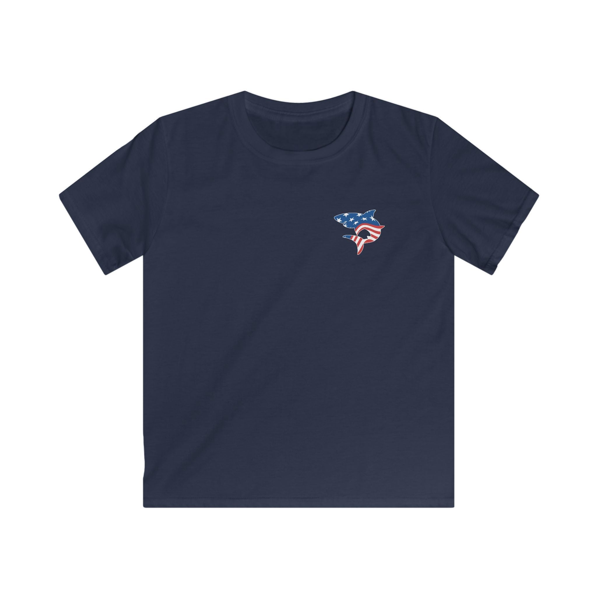 Youth South Hills Swim Club Patriotic Graphic Short Sleeve Gildan Softstyle Tee