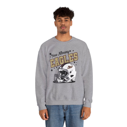 Adult Unisex New Albany Eagles Football Pride Graphic Sweatshirt