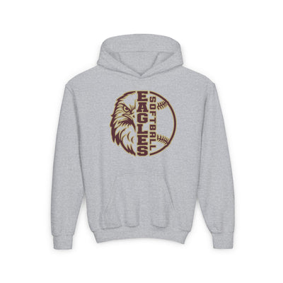 Youth Epic Eagle Softball Graphic Hoodie