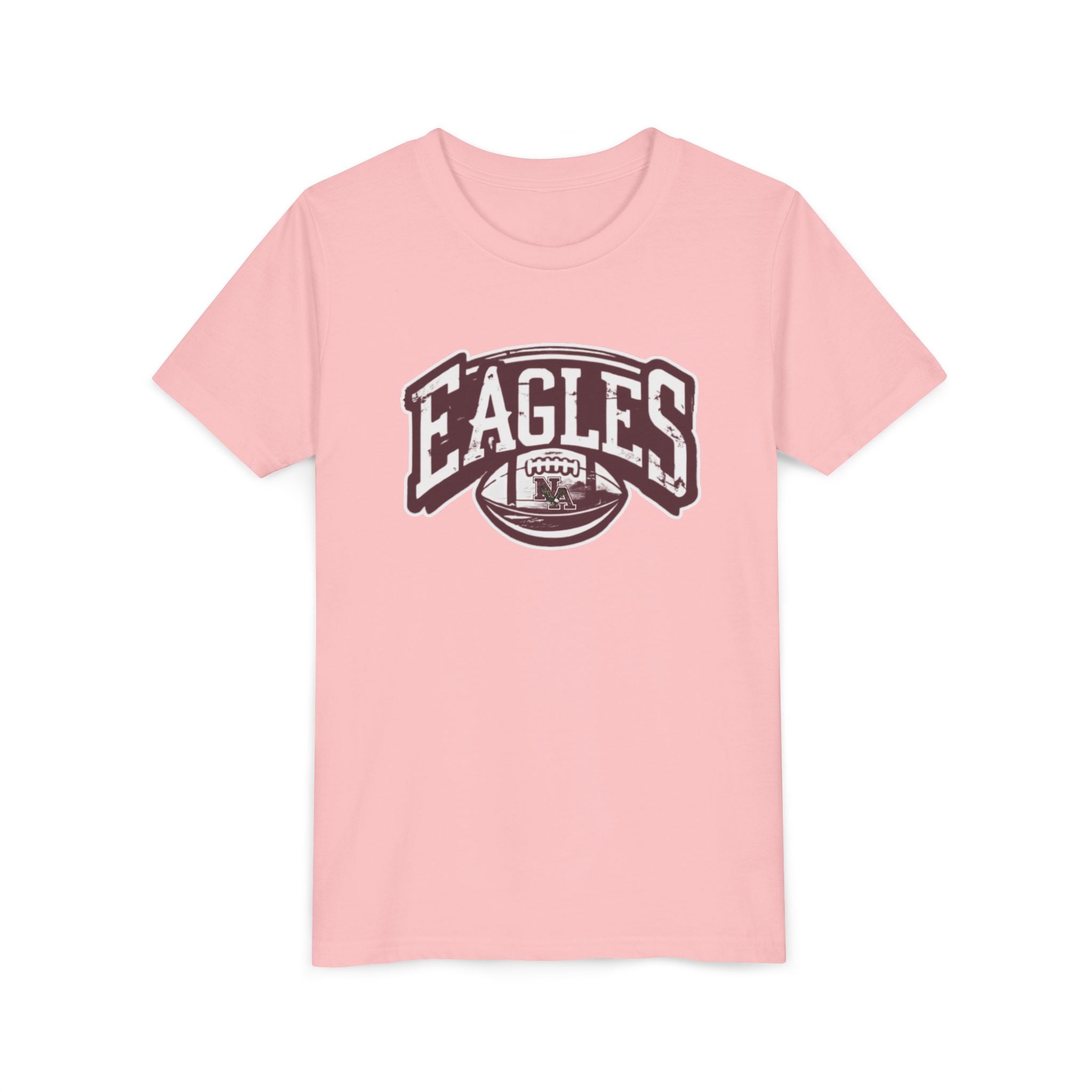 Youth New Albany Eagles Football Motion Graphic Short Sleeve Soft Tee
