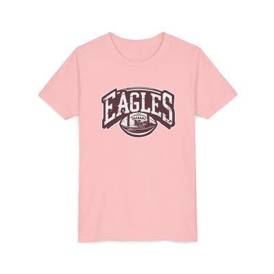 Youth New Albany Eagles Football Motion Graphic Short Sleeve Soft Tee