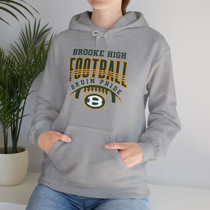 Adult Unisex Bruin Pride Football Graphic Hoodie