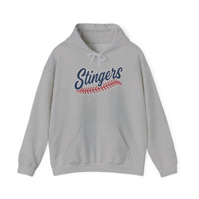 Adult Unisex Stingers Softball Stitches Graphic Hoodie