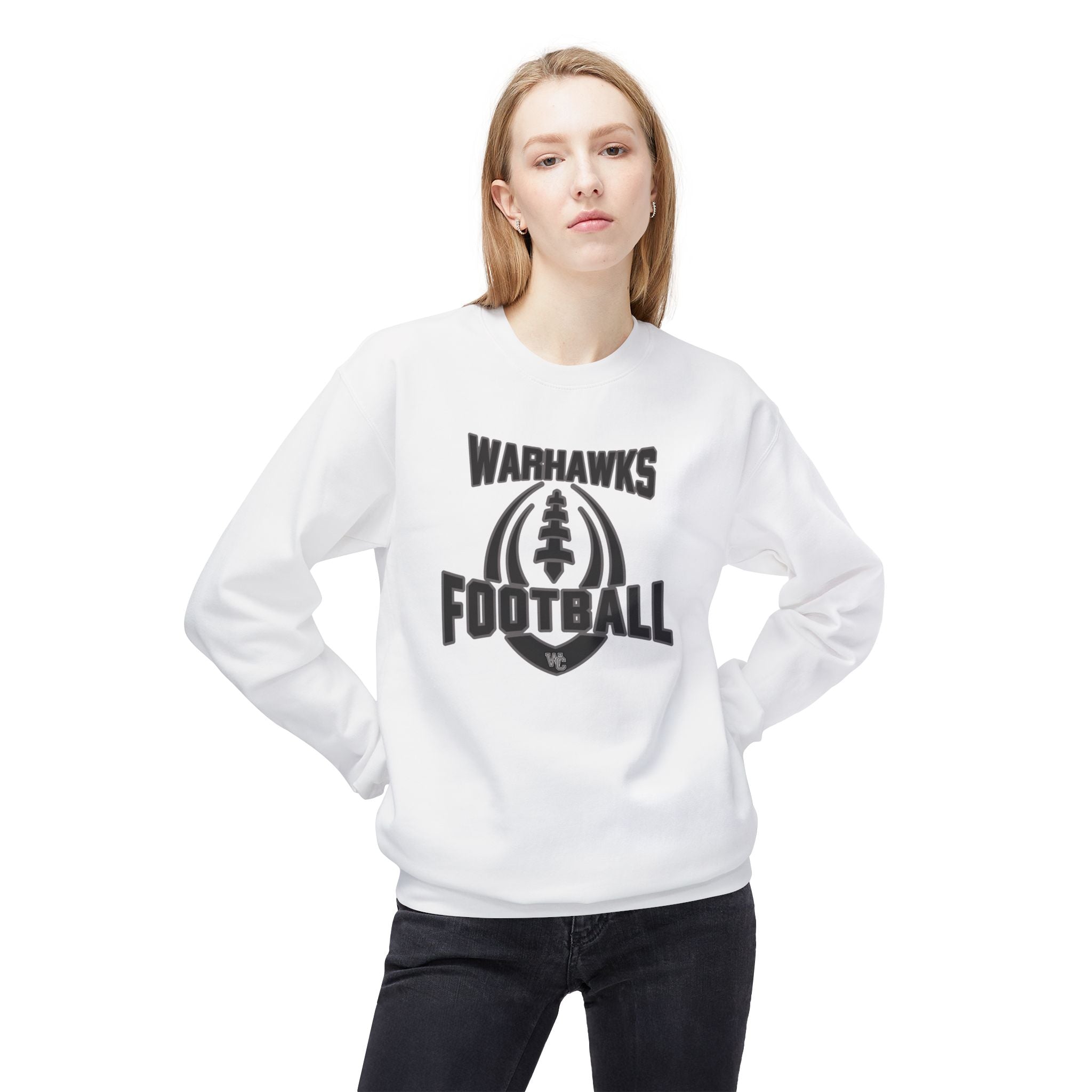 Adult Unisex Warhawks Ultimate Football Graphic Soft Style Sweatshirt