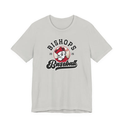 Adult Unisex Battling Bishops 2026 Script Baseball Graphic Short Sleeve Soft Tee