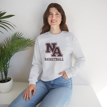 Adult Unisex New Albany Basketball Vintage Vibe Logo Graphic Sweatshirt