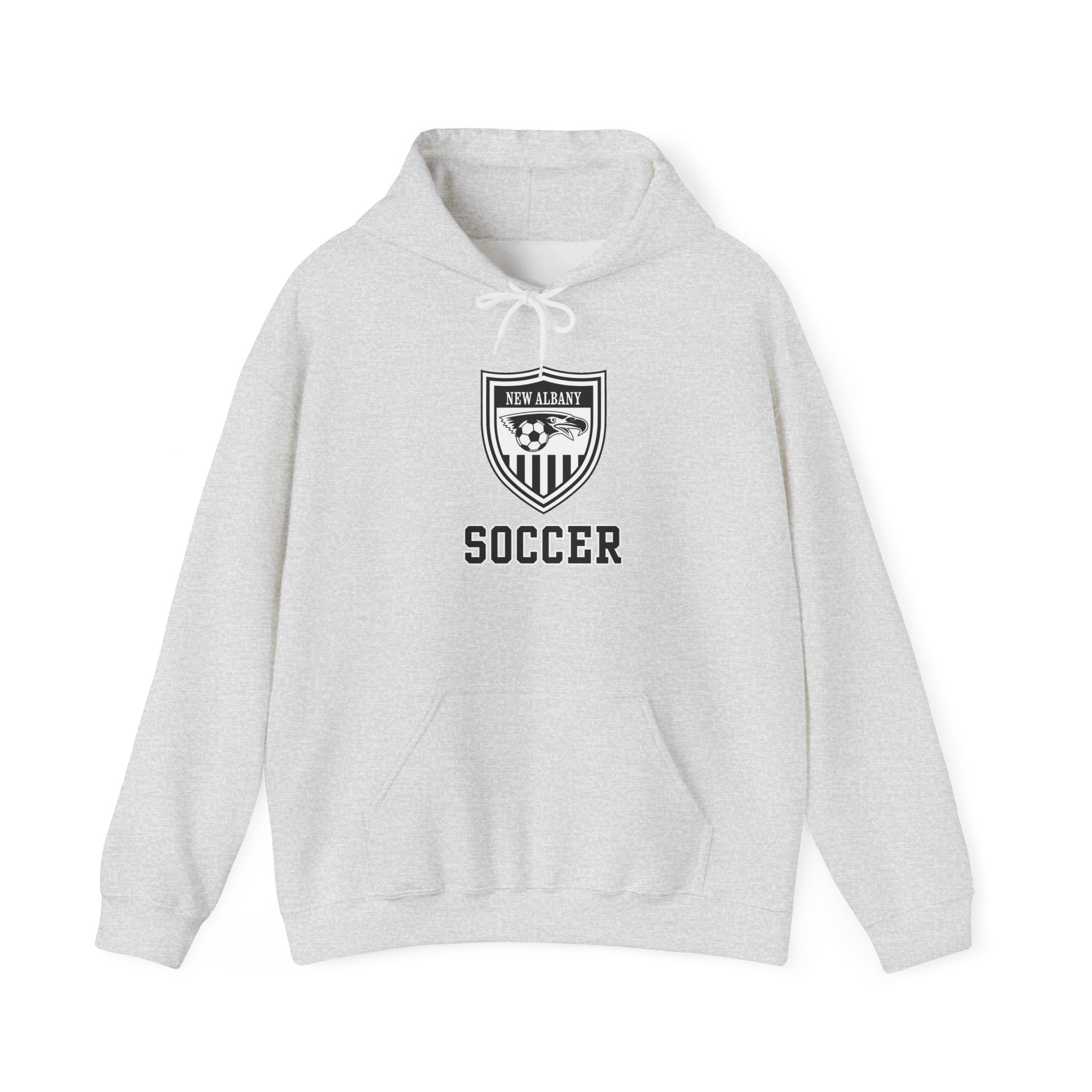 Adult Unisex New Albany Youth Soccer League Crest Graphic Hoodie
